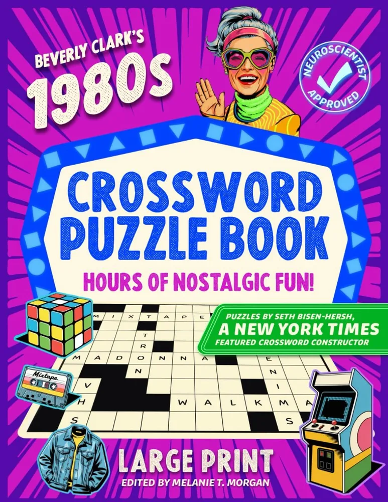 1980s crossword book cover
